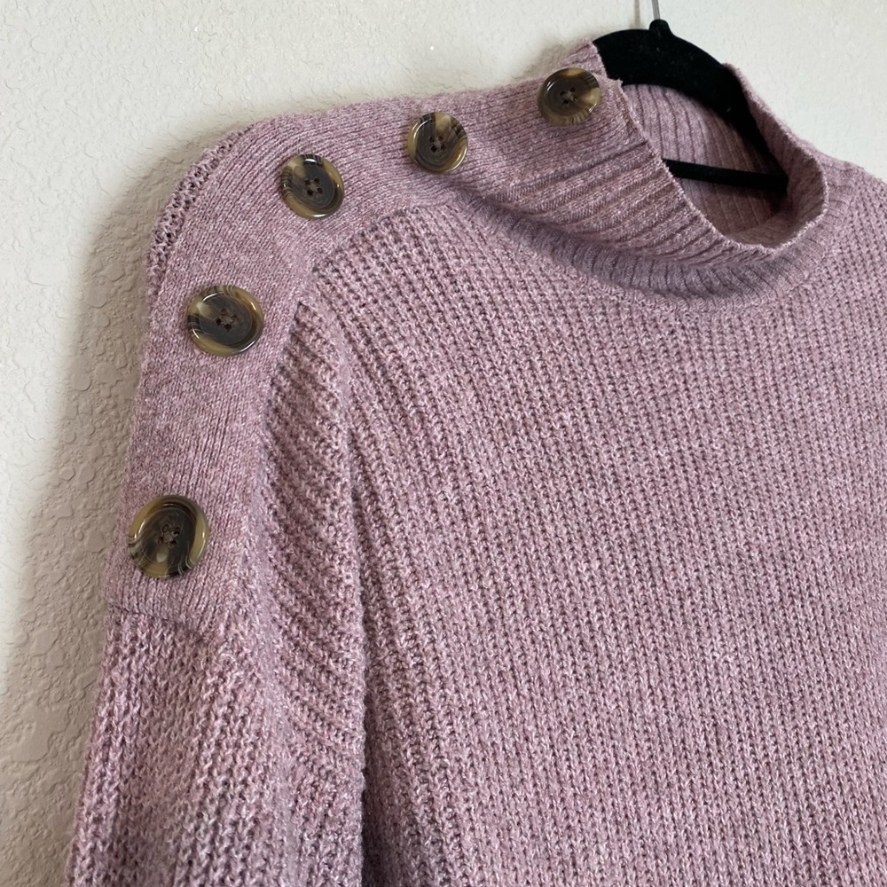 Pink Rose blush sweater, size M